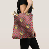 牡羊座&アースラビット トートバッグ (クローズアップ)