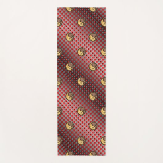 牡羊座&アースラビット ヨガマット (正面)