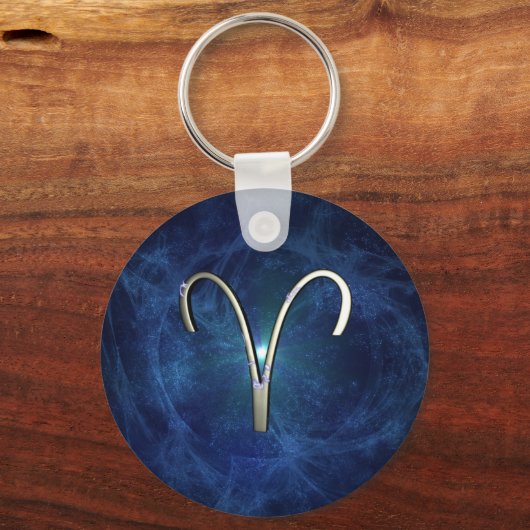 牡羊座 キーホルダー (正面)
