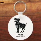 牡羊座 キーホルダー (正面)