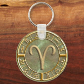 牡羊座 キーホルダー (正面)