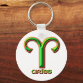 牡羊座 キーホルダー (正面)