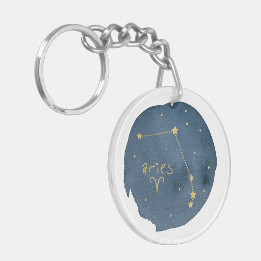 牡羊座 キーホルダー (正面左)