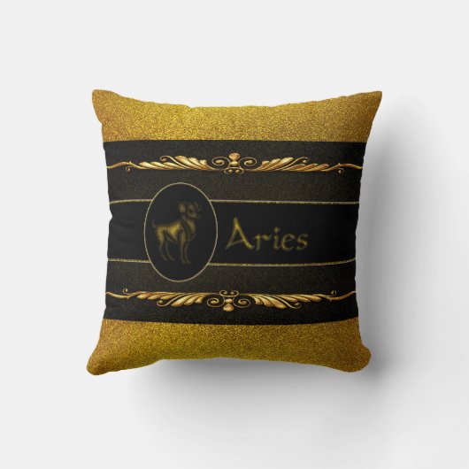 牡羊座 クッション (裏面)