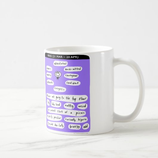 牡羊座 コーヒーマグカップ (右)
