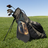 牡羊座 ゴルフタオル (グリーン)