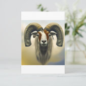 牡羊座 サンキューカード (スタンド正面)