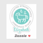 牡羊座 シール (シート)