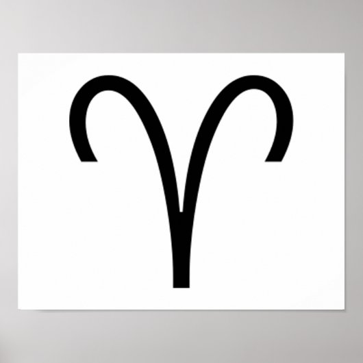 牡羊座 ポスター (正面)