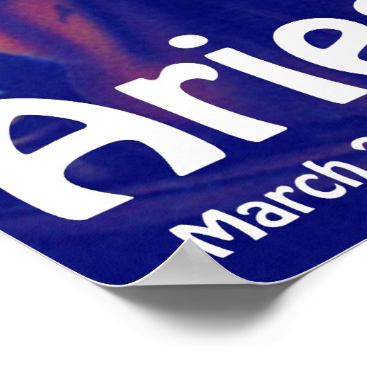 牡羊座 ポスター (角)