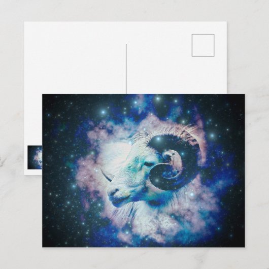 牡羊座 ポストカード (正面/裏面)