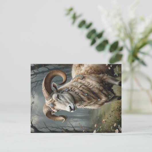 牡羊座 ポストカード (スタンド正面)