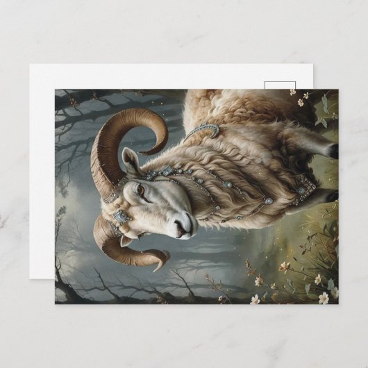 牡羊座 ポストカード (正面/裏面)