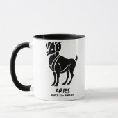 牡羊座 マグカップ (左)