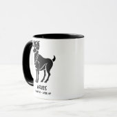 牡羊座 マグカップ (正面左)