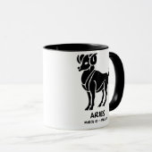 牡羊座 マグカップ (正面右)