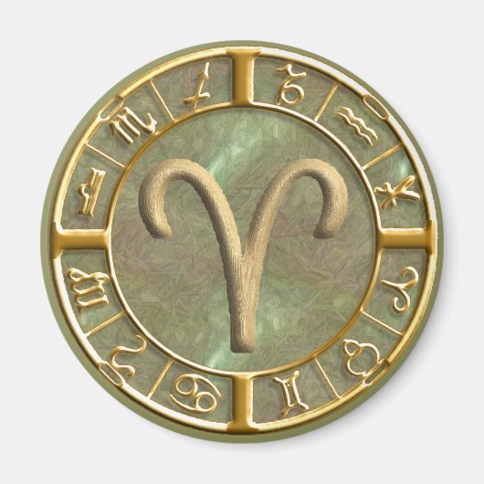 牡羊座 マグネット (正面)