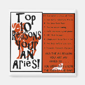 牡羊座 マグネット (正面)