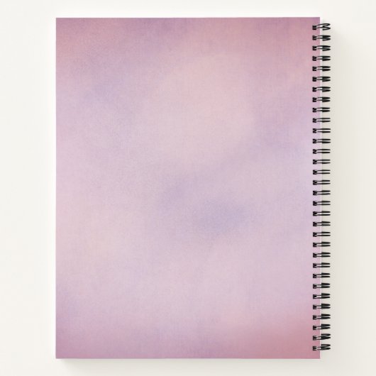 牡羊座〔占星術の〕十二宮図の女の子と名前スパイラルノート ノートブック (裏面)