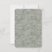 牡羊座〔占星術の〕十二宮図サインオンウッドランドグリーンデジタル迷彩柄 (裏面)