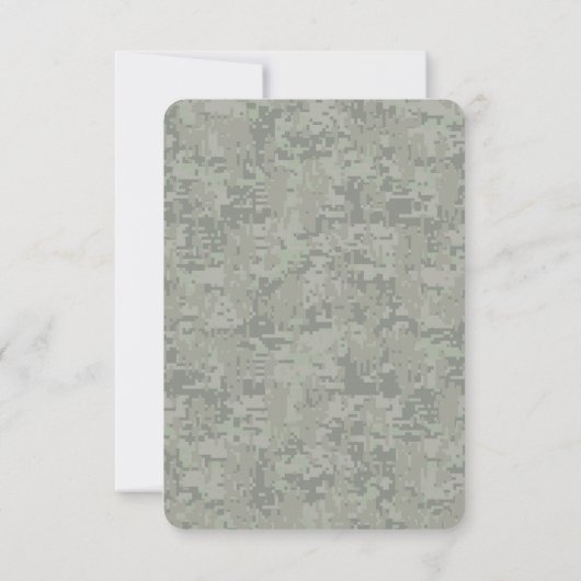 牡羊座〔占星術の〕十二宮図サインオンウッドランドグリーンデジタル迷彩柄 (裏面)