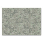 牡羊座〔占星術の〕十二宮図サインオンウッドランドグリーンデジタル迷彩柄 テーブルナンバー (裏面)