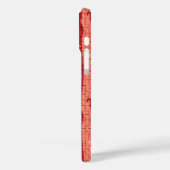 牡羊座〔占星術の〕十二宮図ストライプ壊れたタイル Case-Mate iPhoneケース (裏面 / 左)