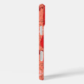 牡羊座〔占星術の〕十二宮図ストライプ壊れたタイル Case-Mate iPhoneケース (裏面 / 右)