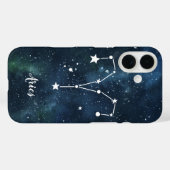 牡羊座 | 〔占星術の〕十二宮図占星術の標識コンステレーション Case-Mate iPhoneケース (裏面 (横))