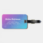 牡羊座〔占星術の〕十二宮図星印占星術星座 ラゲッジタグ (裏面横)