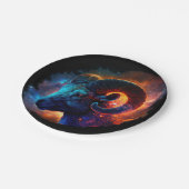 牡羊座〔占星術の〕十二宮図星印 – 文字なし – 紙プレート ペーパープレート (アングル)