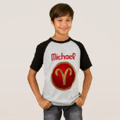 牡羊座〔占星術の〕十二宮図標識 (正面フル)