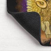 牡羊座〔占星術の〕十二宮図標識 マウスパッド (コーナー)