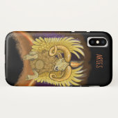 牡羊座〔占星術の〕十二宮図標識 Case-Mate iPhoneケース (裏面(横))