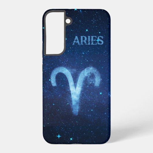 牡羊座〔占星術の〕十二宮図標識 SAMSUNG GALAXYケース (裏面)