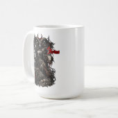 牡羊座 — 角のある前触れ コーヒーマグカップ (正面左)
