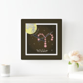 牡羊座 3月21日～4月20日 スクエア壁時計 (ホーム)