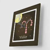 牡羊座 3月21日～4月20日 スクエア壁時計 (傾斜)