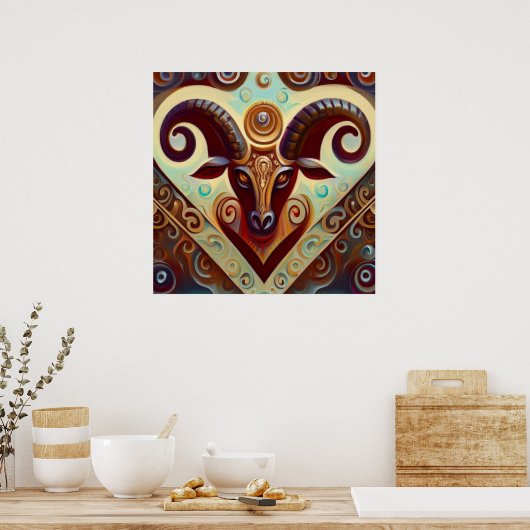 牡羊座(7) ポスター (キッチン)