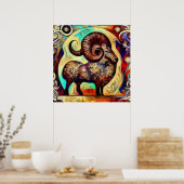 牡羊座(9) ポスター (キッチン)