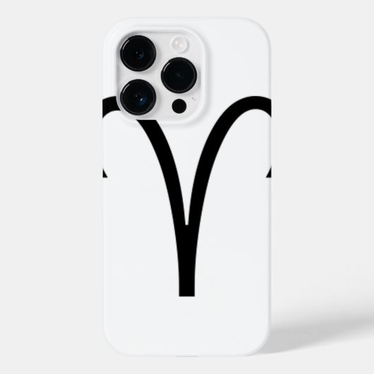 牡羊座 Case-Mate iPhoneケース (裏面)