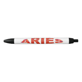 牡羊座 – Firey Orange Yellow Blue 青ボールペン