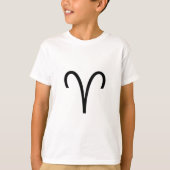 牡羊座 Tシャツ (正面)