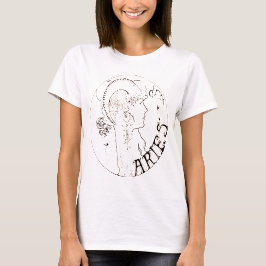 牡羊座 Tシャツ (正面)