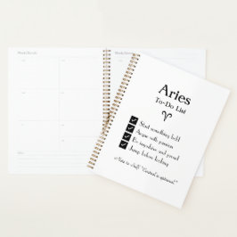 牡羊座 – To-Doリスト プランナー手帳
