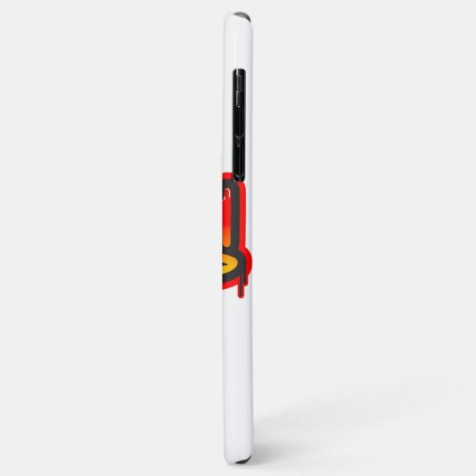 牡羊火サイン滴下単語アートスプレー絵を描 Case-Mate iPhoneケース (裏面/左)