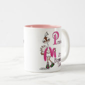 牡羊達も美しい! ツートーンマグカップ (正面右)