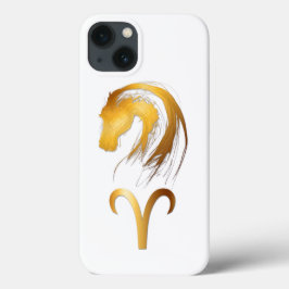 牡羊馬中国のと西洋占星術Iphone iPhone 13ケース