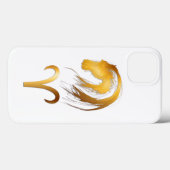 牡羊馬中国のと西洋占星術Iphone Case-Mate iPhoneケース (裏面 (横))