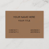 牡蠣おもしろい殻 名刺 (裏面)